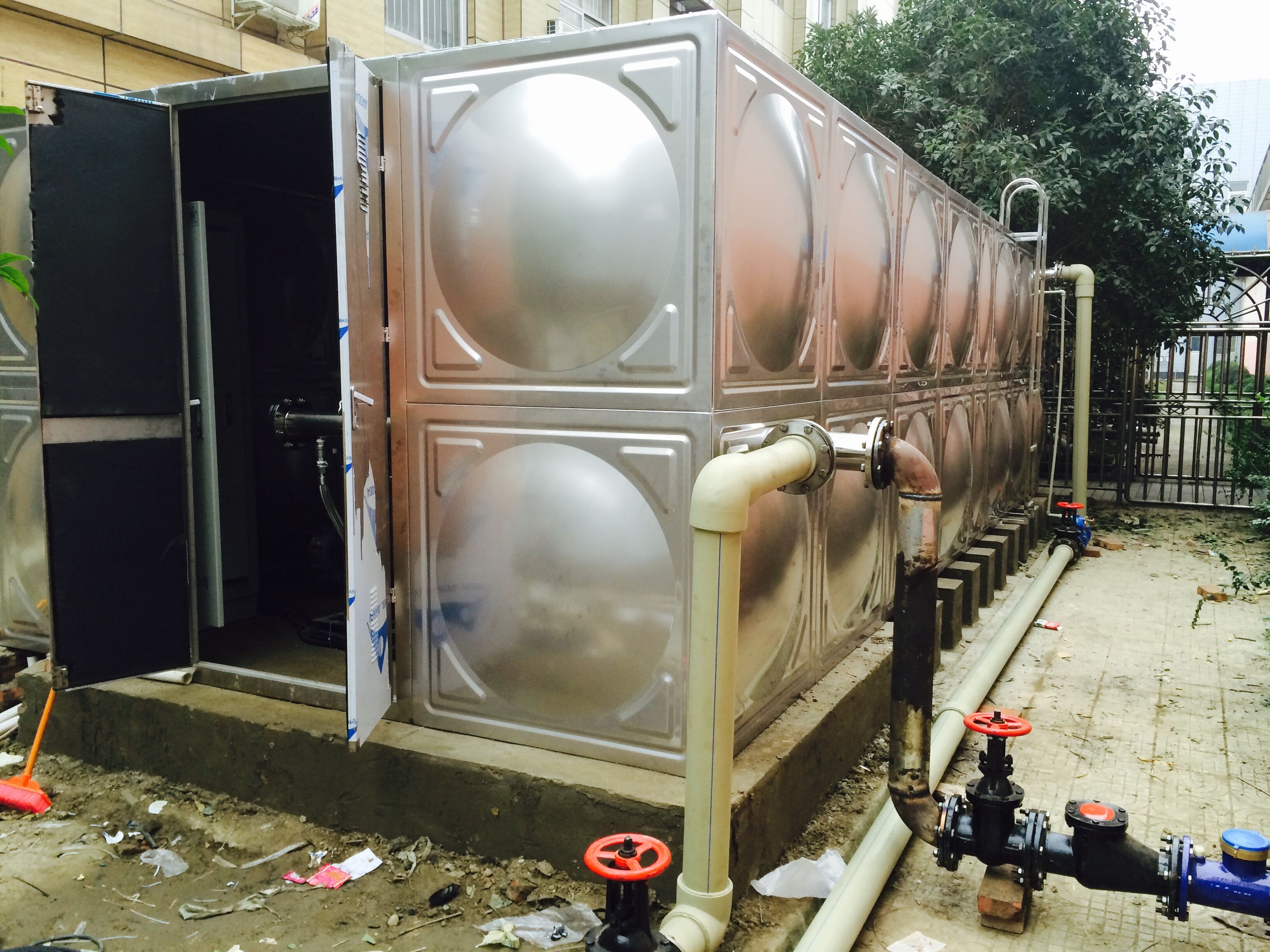 高位水箱給水方式解析