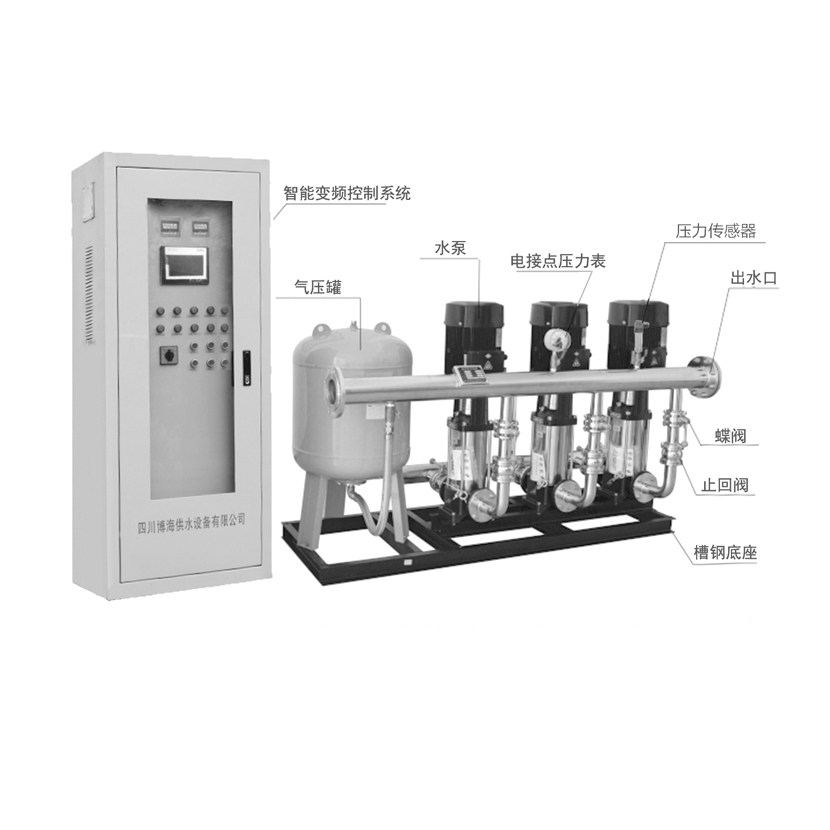 無塔供水設備的配件水泵如何選型